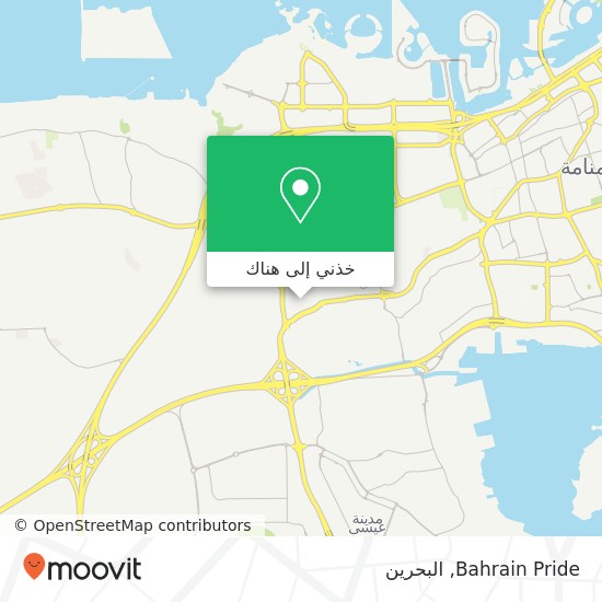 خريطة Bahrain Pride