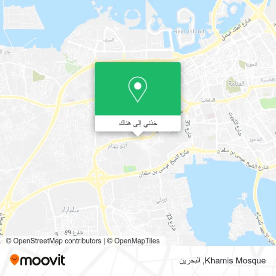خريطة Khamis Mosque
