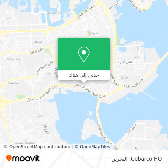 خريطة Cebarco HQ