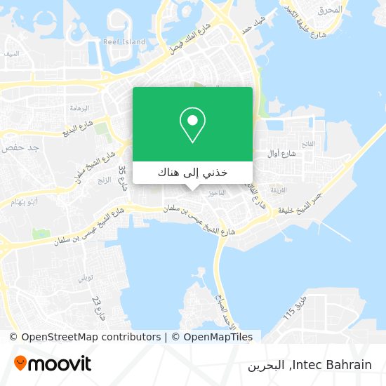 خريطة Intec Bahrain