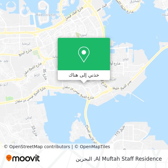 خريطة Al Muftah Staff Residence