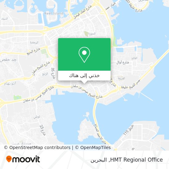 خريطة HMT Regional Office
