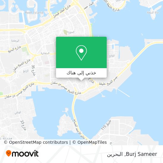 خريطة Burj Sameer
