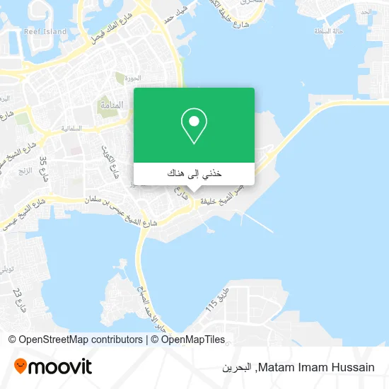 خريطة Matam Imam Hussain