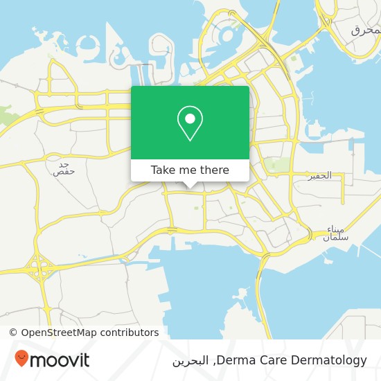 خريطة Derma Care Dermatology