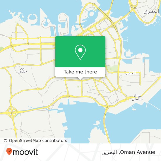 خريطة Oman Avenue