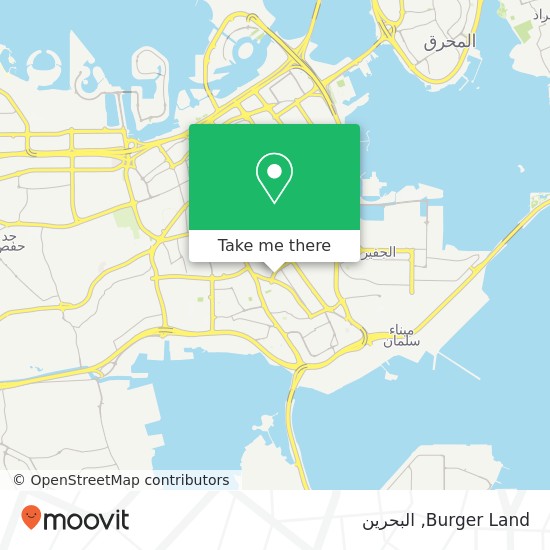 خريطة Burger Land