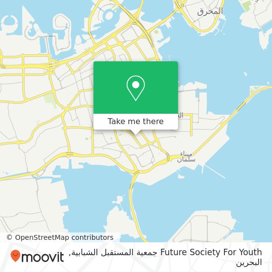 خريطة Future Society For Youth جمعية المستقبل الشبابية