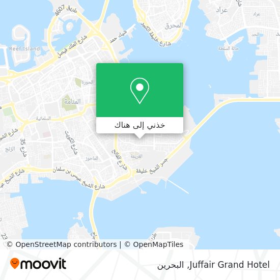 خريطة Juffair Grand Hotel