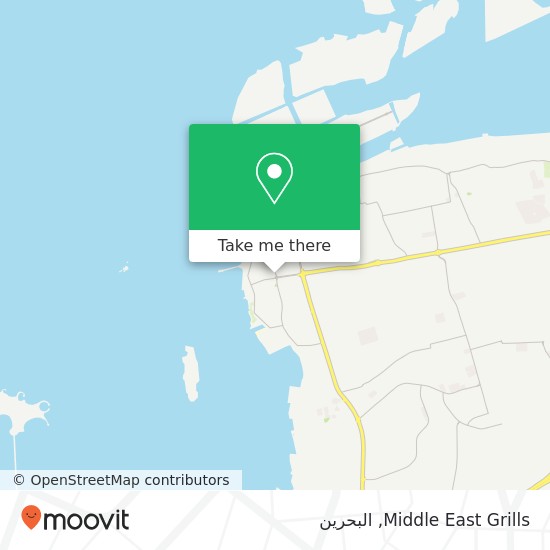 خريطة Middle East Grills