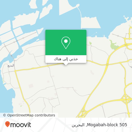 خريطة Mogabah-block 505