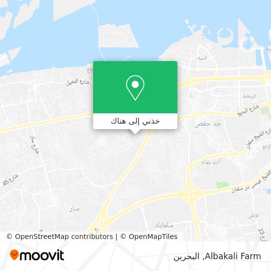 خريطة Albakali Farm