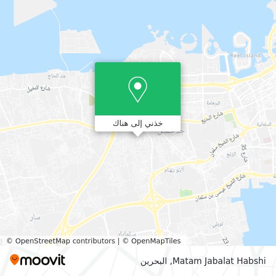 خريطة Matam Jabalat Habshi