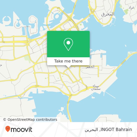 خريطة INGOT Bahrain