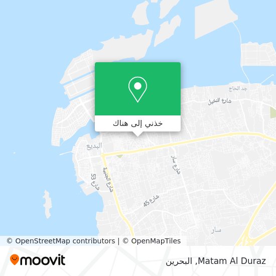 خريطة Matam Al Duraz