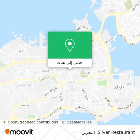 خريطة Silver Restaurant