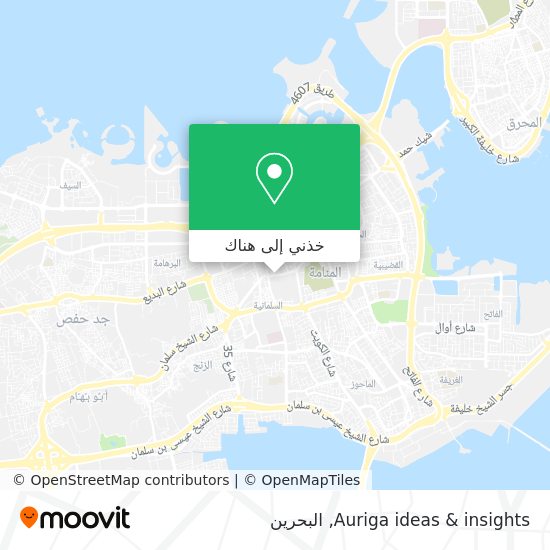 خريطة Auriga ideas & insights