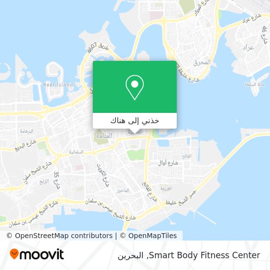 خريطة Smart Body Fitness Center