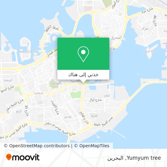 خريطة Yumyum tree