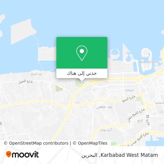 خريطة Karbabad West Matam