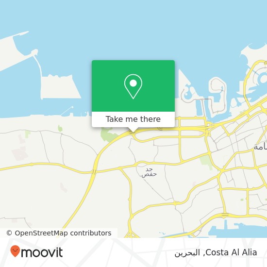 خريطة Costa Al Alia