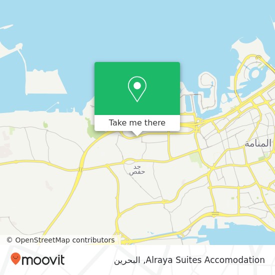 خريطة Alraya Suites Accomodation