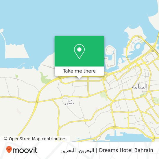 خريطة Dreams Hotel Bahrain | البحرين