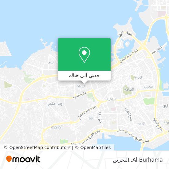 خريطة Al Burhama