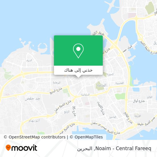 خريطة Noaim - Central Fareeq