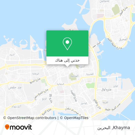 خريطة Khayma
