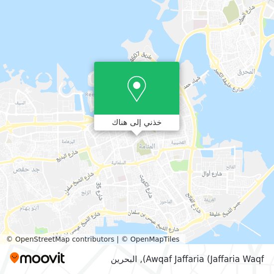 خريطة Awqaf Jaffaria (Jaffaria Waqf)