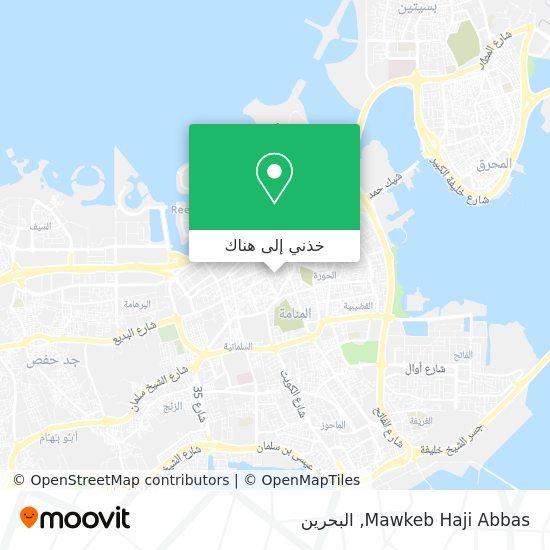 خريطة Mawkeb Haji Abbas
