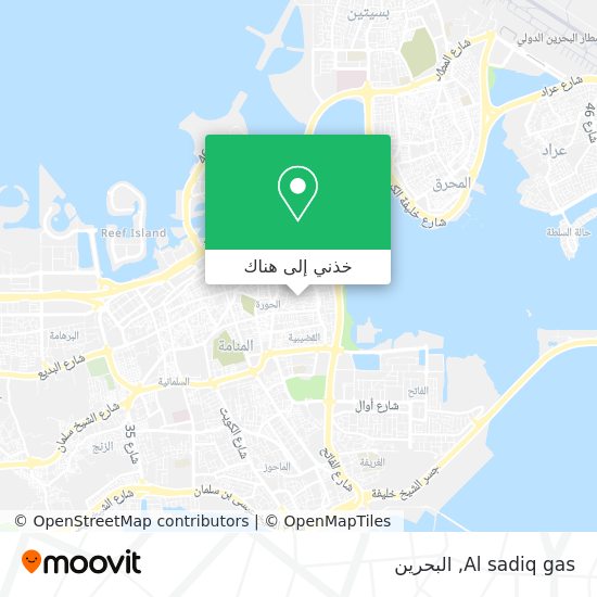 خريطة Al sadiq gas