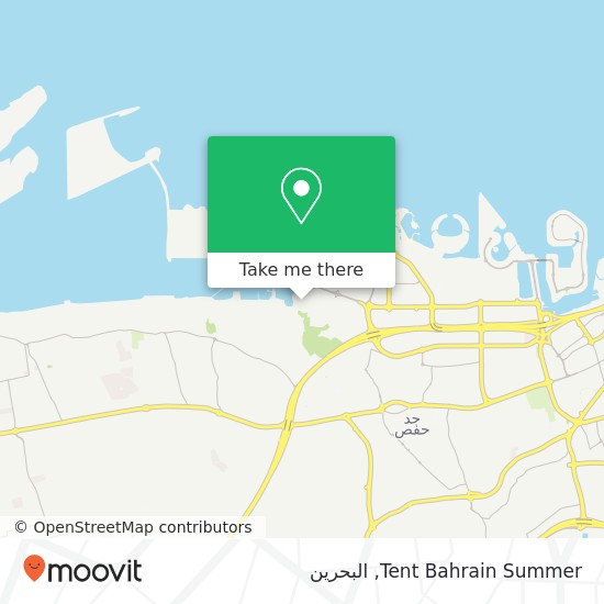 خريطة Tent Bahrain Summer