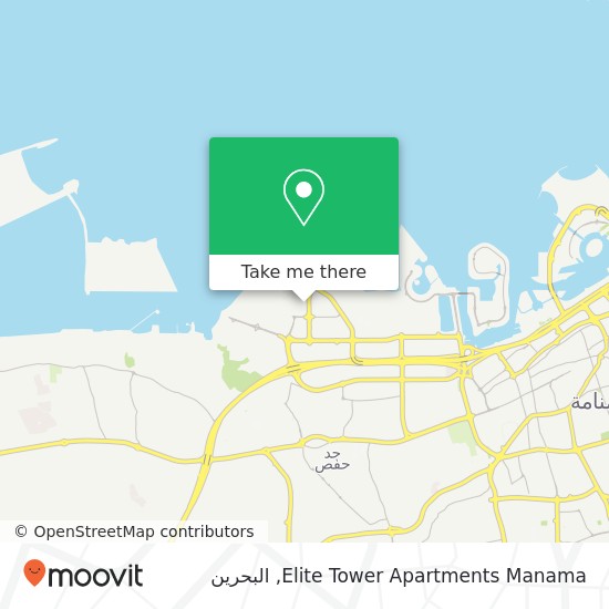 خريطة Elite Tower Apartments Manama
