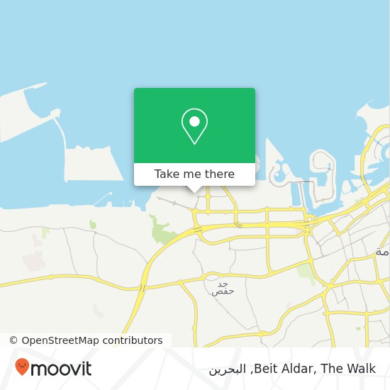 خريطة Beit Aldar, The Walk