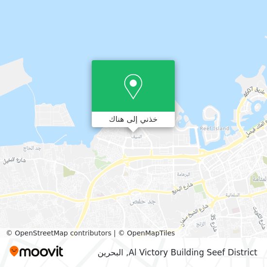 خريطة Al Victory Building Seef District