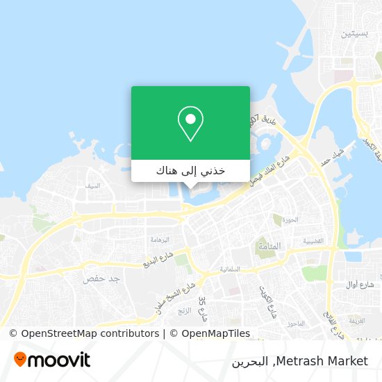 خريطة Metrash Market
