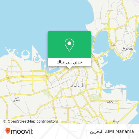 خريطة BMI Manama