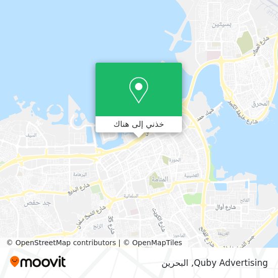 خريطة Quby Advertising