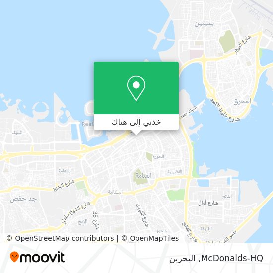 خريطة McDonalds-HQ