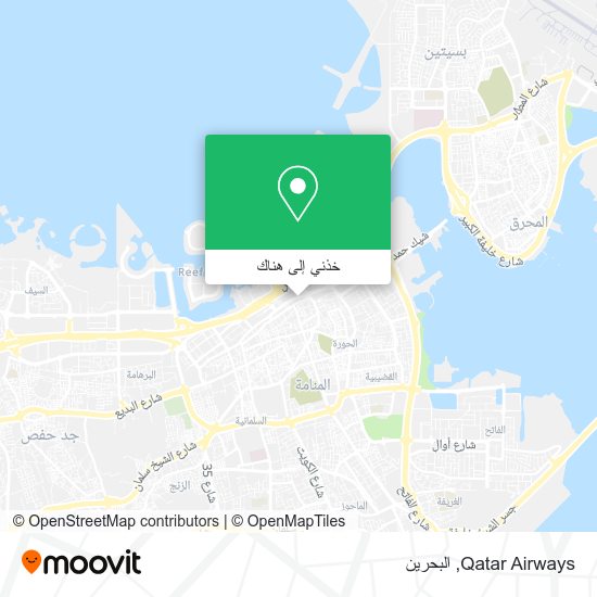 خريطة Qatar Airways