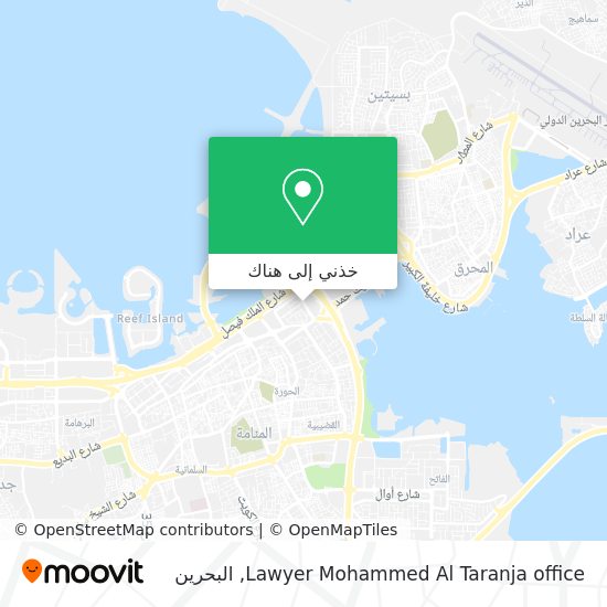 خريطة Lawyer Mohammed Al Taranja office