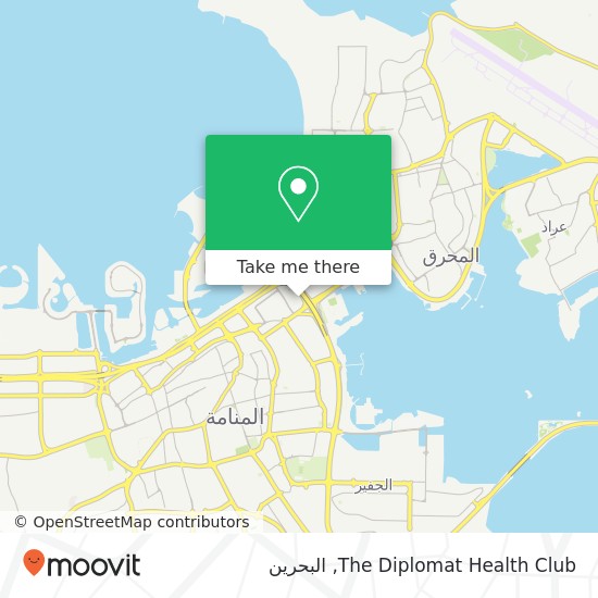 خريطة The Diplomat Health Club