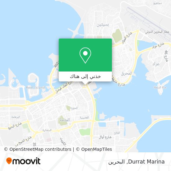 خريطة Durrat Marina