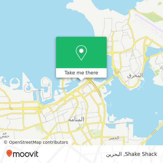 خريطة Shake Shack