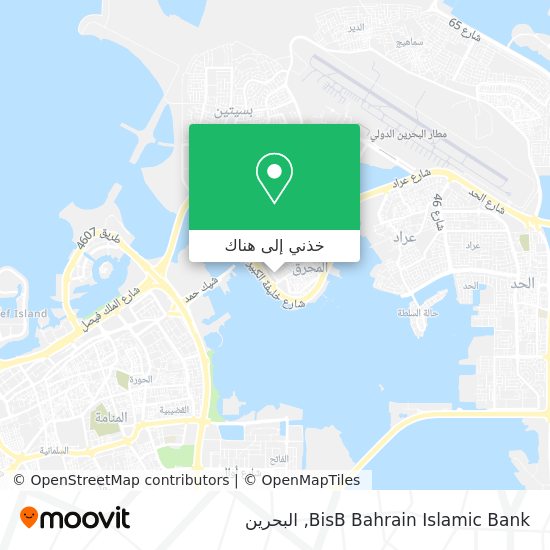 خريطة BisB Bahrain Islamic Bank