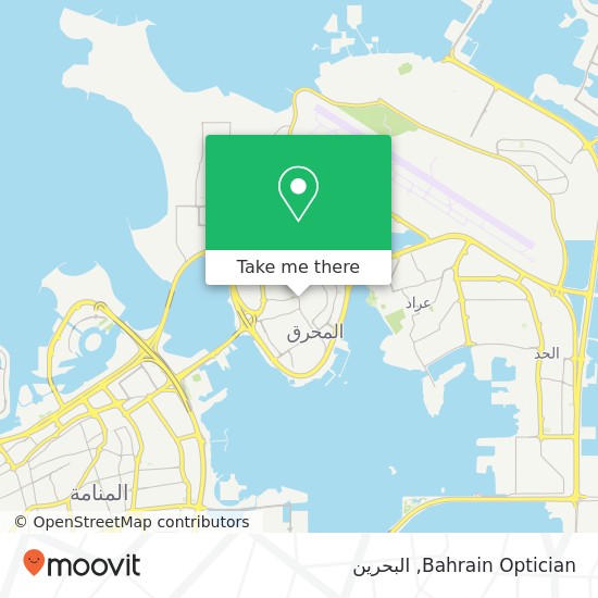 خريطة Bahrain Optician