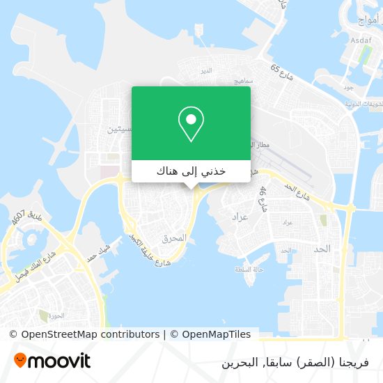 خريطة فريجنا (الصقر) سابقا