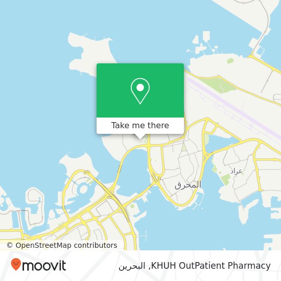 خريطة KHUH OutPatient Pharmacy